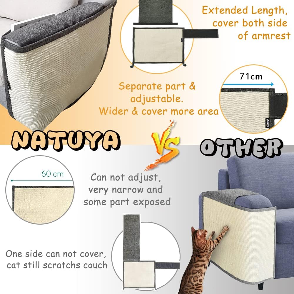 Hommiex™ Eco-Friendly Cat Scratch Couch Guard