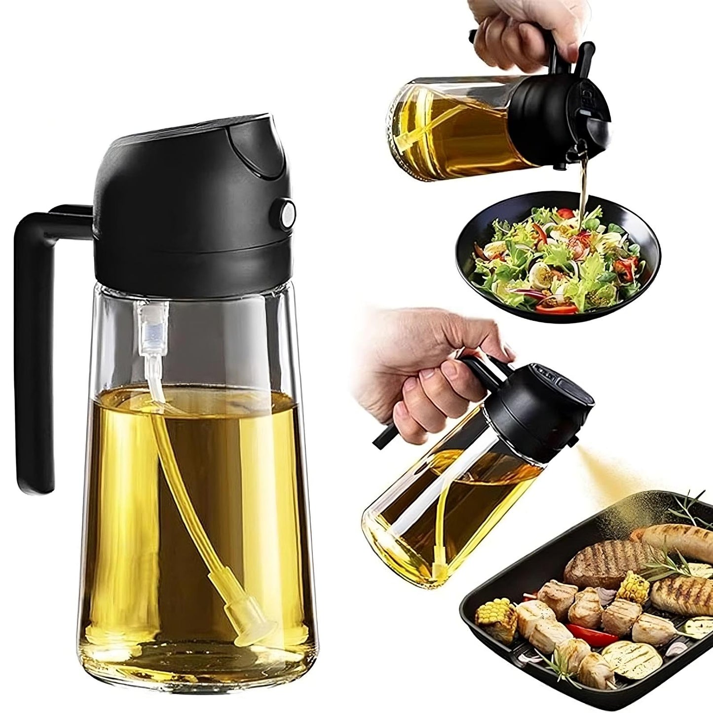 Hommiex™ 2-in-1 Oil Spray Bottle