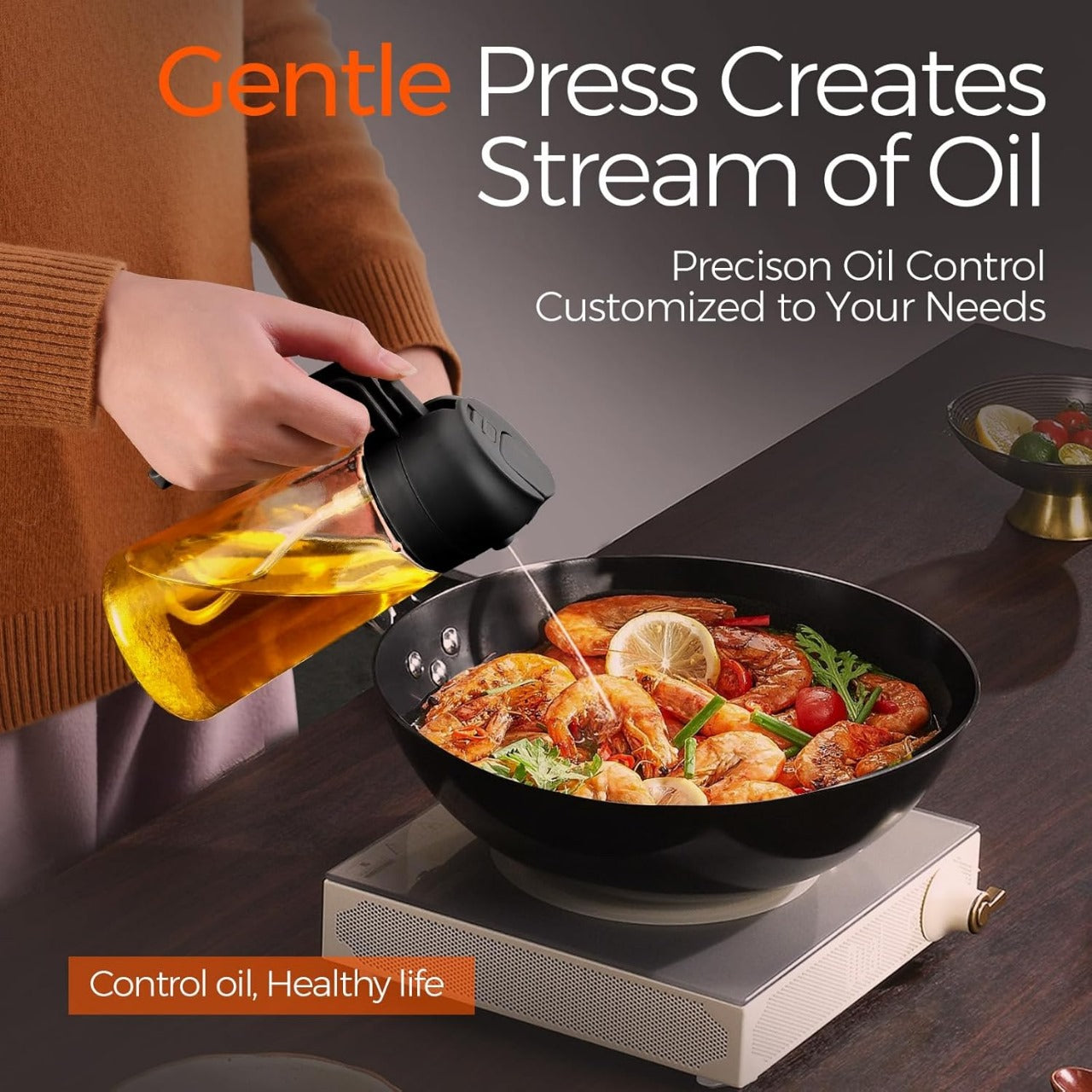 2-in-1 Oil Spray Bottle