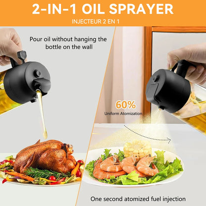 Hommiex™ 2-in-1 Oil Spray Bottle