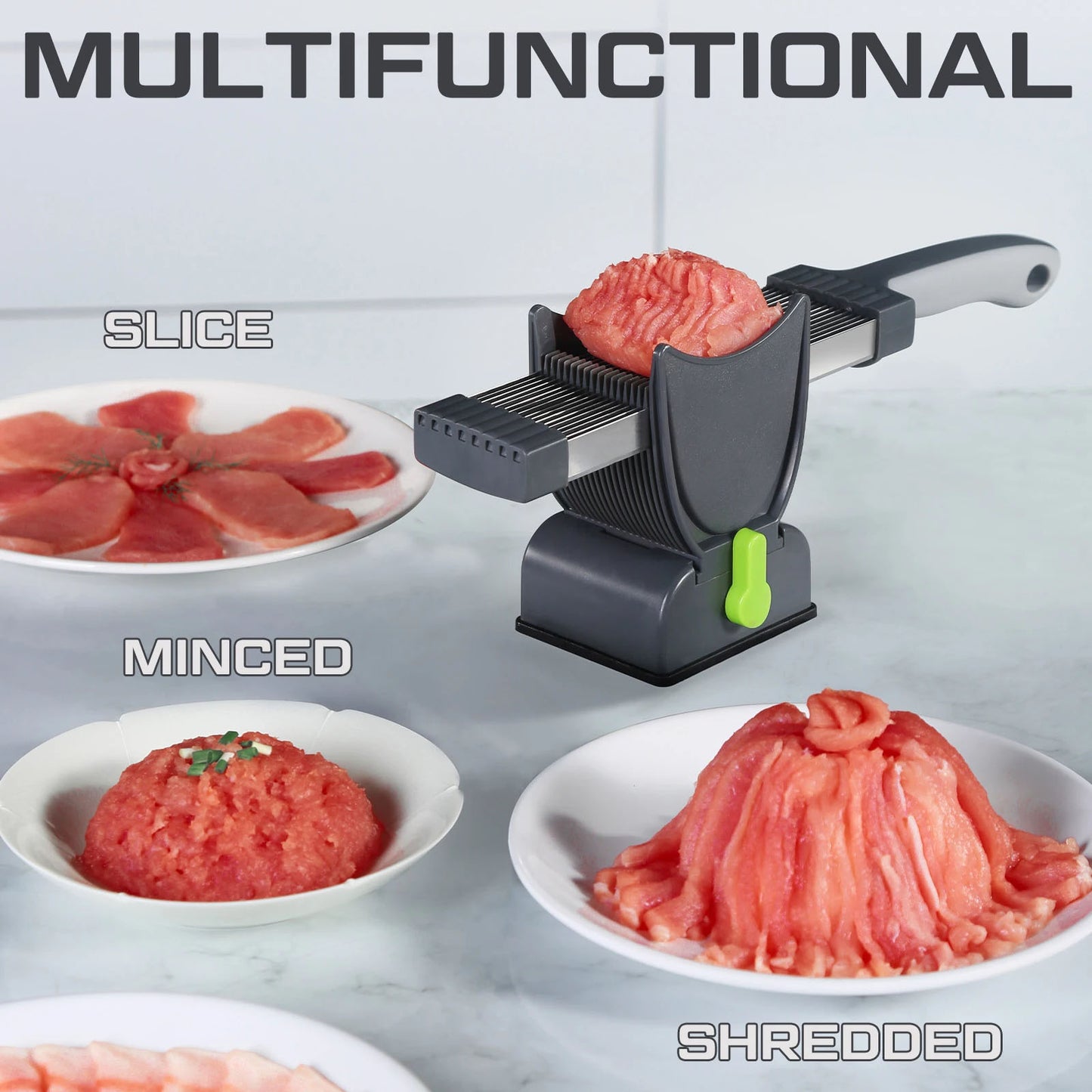 Hommiex™ Stainless Steel Meat Slicer Set