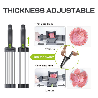 Hommiex™ Stainless Steel Meat Slicer Set