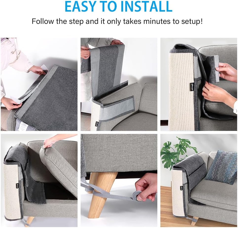 Hommiex™ Eco-Friendly Cat Scratch Couch Guard