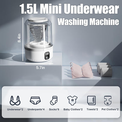 Hommiex™ Lightweight Portable Washing Machine