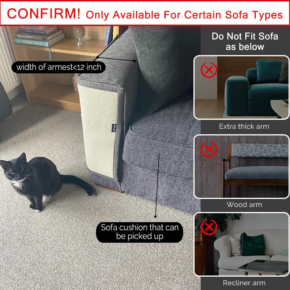 Hommiex™ Eco-Friendly Cat Scratch Couch Guard