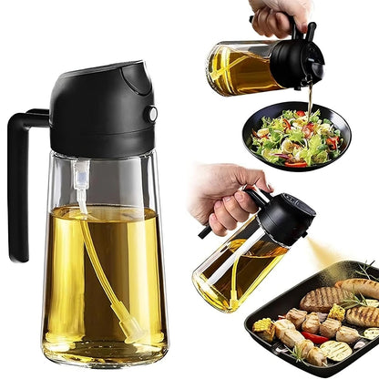 Dual Oil Spray Bottle