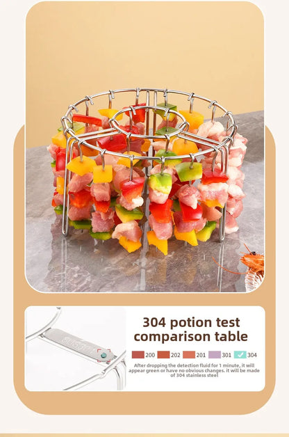 Air Fryer Barbecue Grill Vertical Barbecue Kebab
