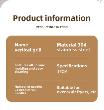 Air Fryer Barbecue Grill Vertical Barbecue Kebab