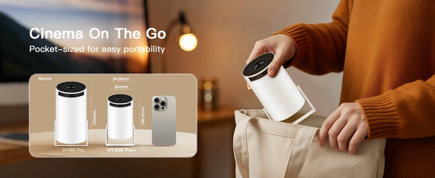 Hommiex™ Smart Projector with Wifi