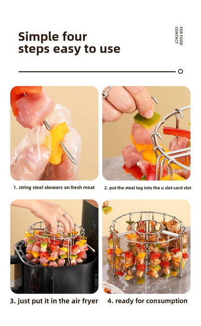 Air Fryer Barbecue Grill Vertical Barbecue Kebab