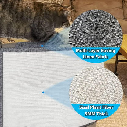  multi-layer roving linen fabric and sisal plant fiber